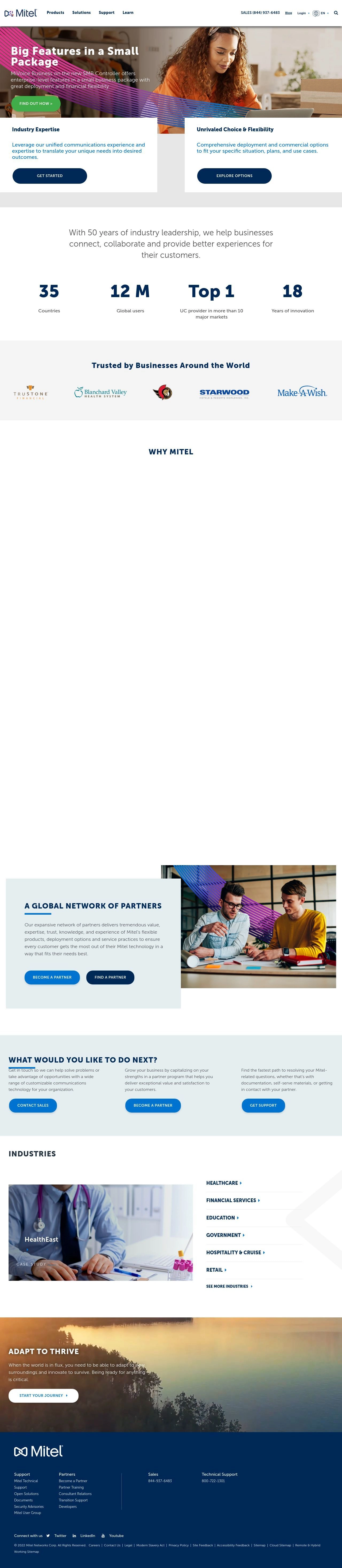 Mitel MiCloud Connect Traffic Analytics & Market Insights | B2BSaaS.com