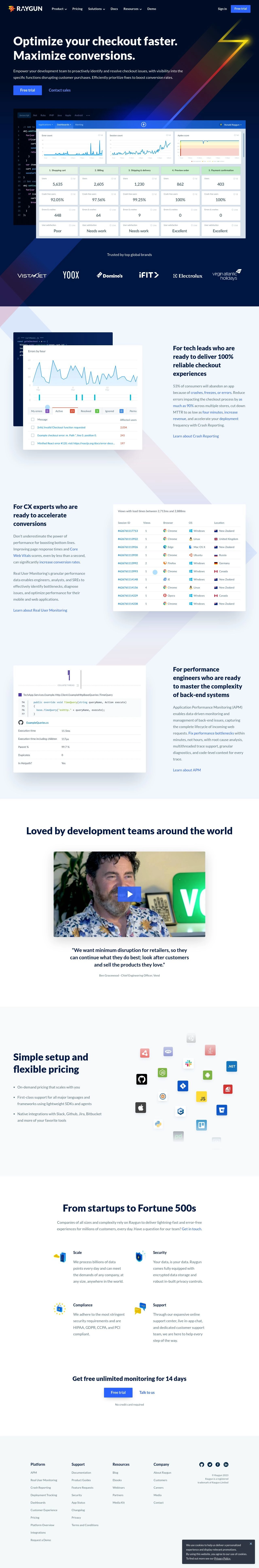 Raygun Traffic Analytics & Market Insights | B2BSaaS.com