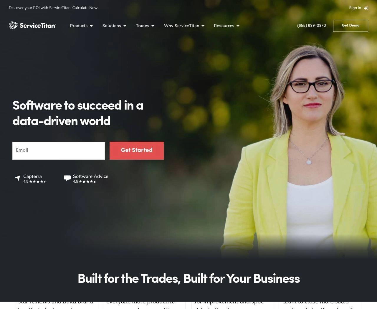 ServiceTitan Traffic Analytics & Market Insights | B2BSaaS.com