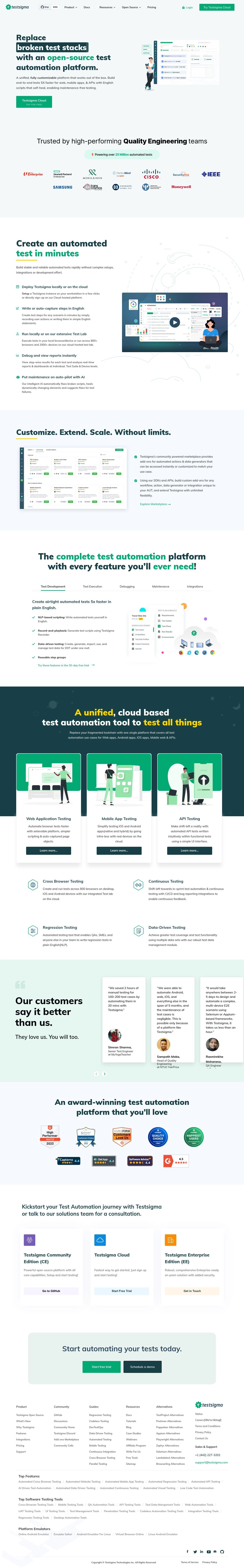 Testsigma Traffic Analytics Market Insights B2BSaaS